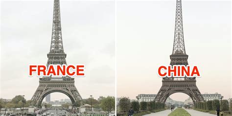 French Photographer Compares China's Fake Paris to the Real .